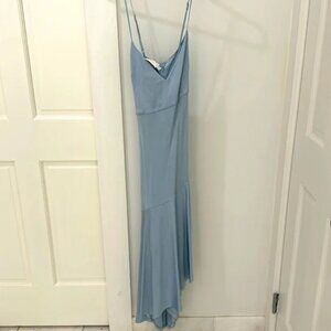 Misha Collection baby blue dress. Size 6. New with tags